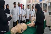 برگزاری کارگاه CPR و اینتوباسیون ویژه دانشجویان ترم 6 پرستاری مورخ 5 مهر 1404